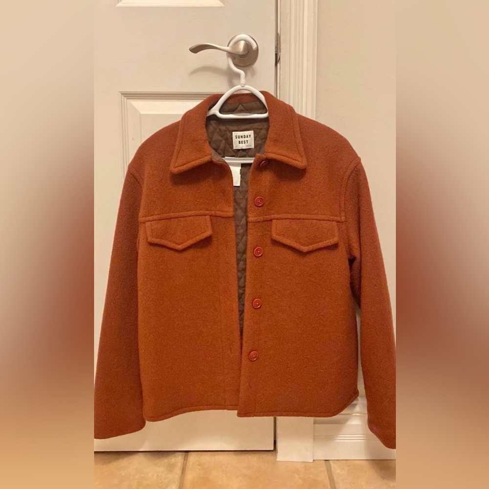Aritzia Sunday best shirt jacket, XS